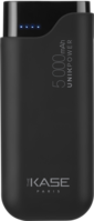 Universal PowerHouse external battery 2.0 5000mAh, Black by The Kase Collection