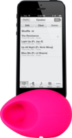 Egg Sound amplifier for Apple iPhone 5/5s/5C/SE, Pink by The Kase Collection