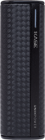 Fashionista Power Bank, 2600 mAh, Graphite Black by The Kase Collection